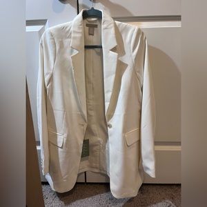 Basic oversized blazer